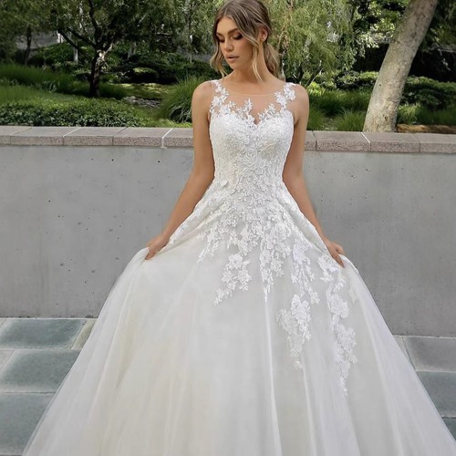 Romantisches brautkleid - romantisches,