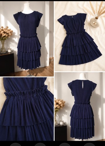 Maje raxfy kleid plissee - raxfy,