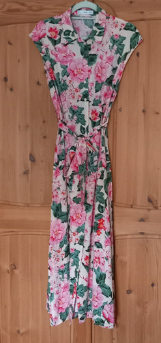 Mango romantisches kleid rosa - romantisches,