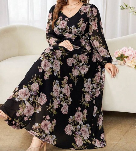 Romantisches midi kleid - romantisches, midi-kleid