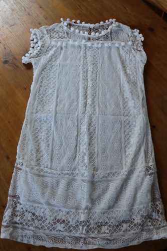 Weißes sommerkleid m - weißes,