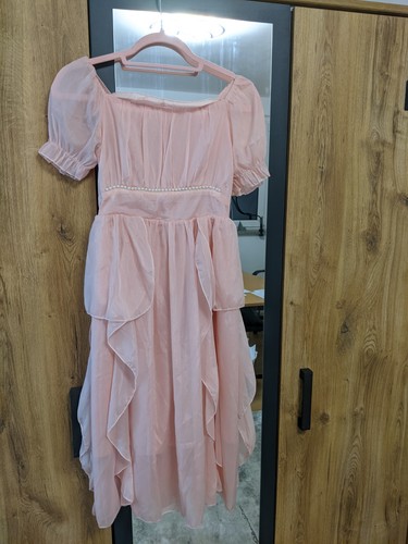 Romantisches rosa kleid - romantisches, rosa-kleid