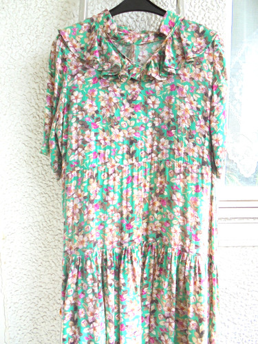 Romantisches stufen kleid - romantisches, mit